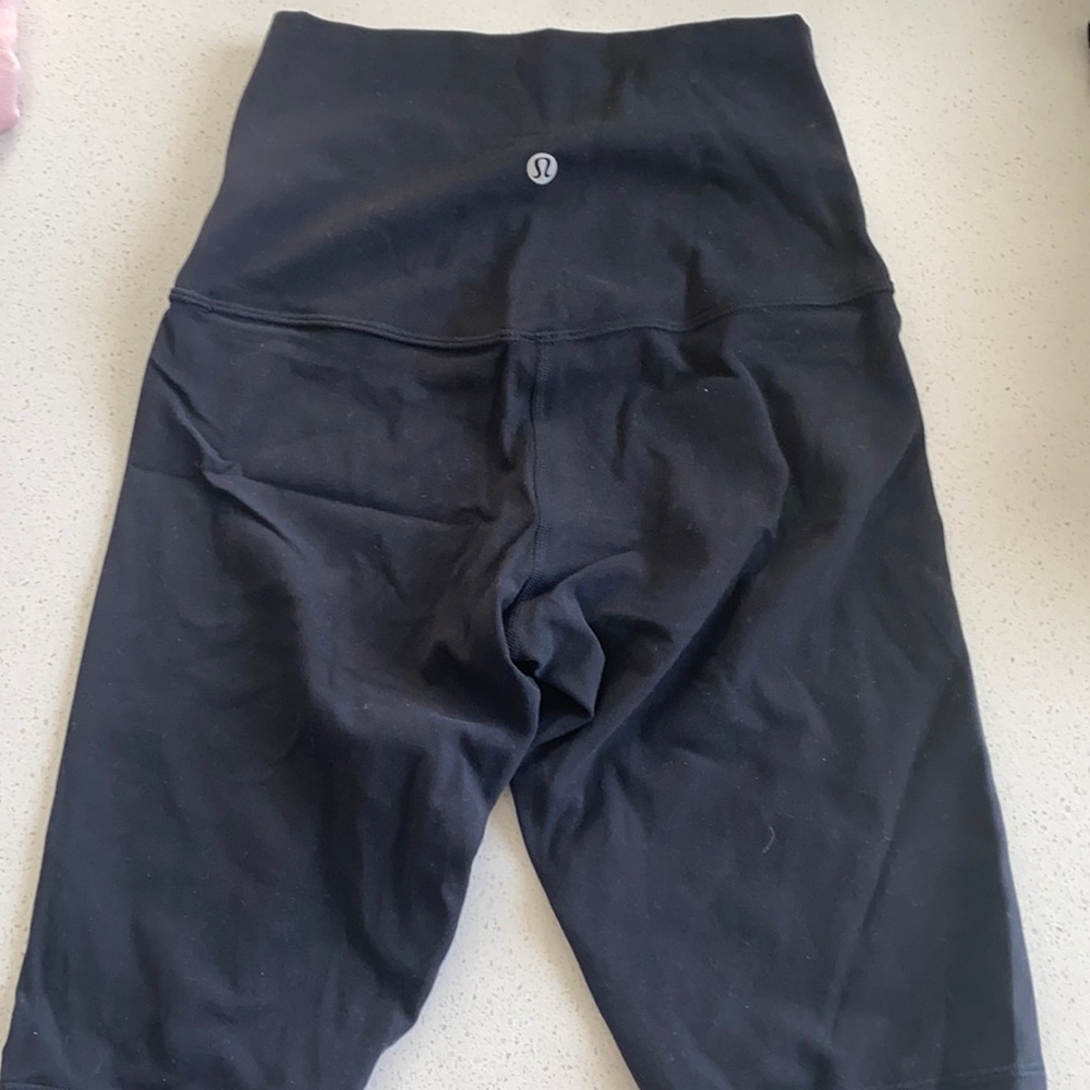 8 in lululemon align biker shorts